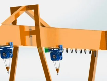 Single Girder Gantry Crane Technical Specifications