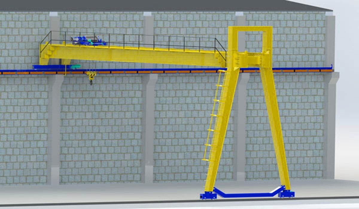 Semi Gantry Crane Repair Maintenance Repair Service