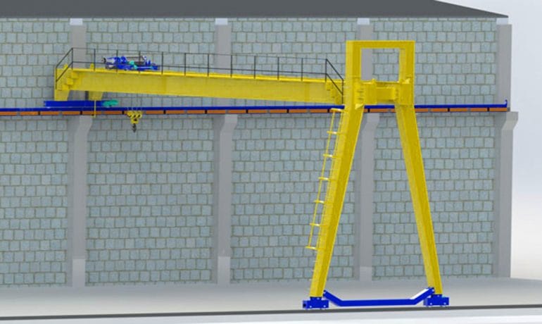 Semi Gantry Crane Repair Maintenance Repair Service