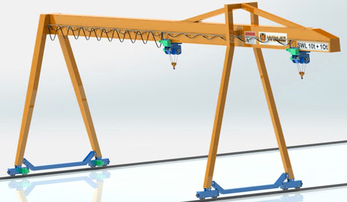 Single Beam Gantry Crane Repair Maintenance Service