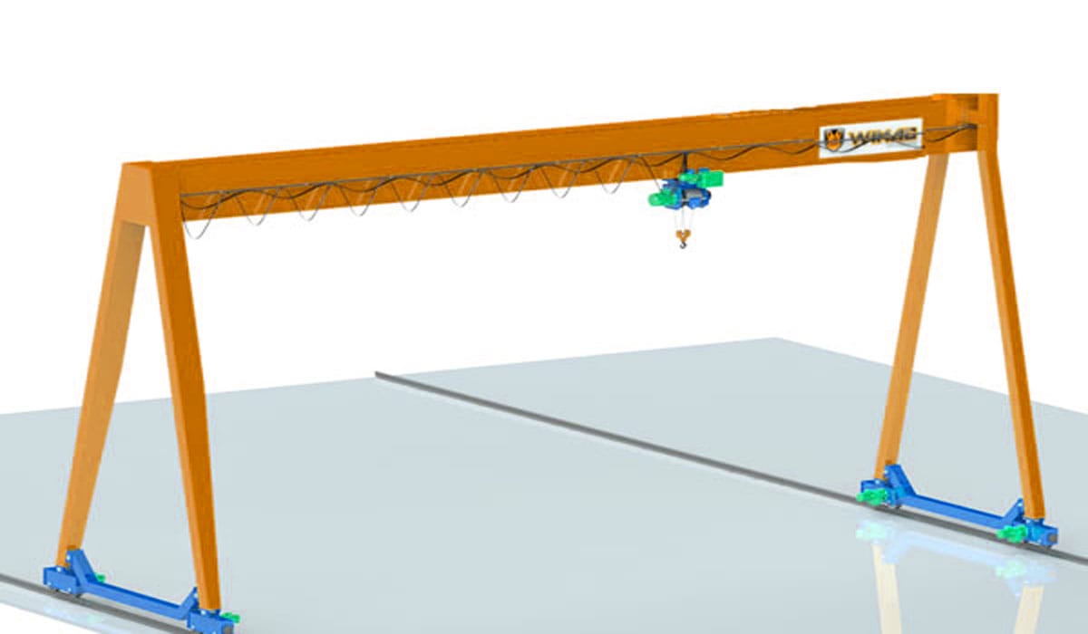 Single Girder Gantry Crane Manufacturing